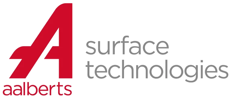 Das Logo der Firma aalberts surface technologies.